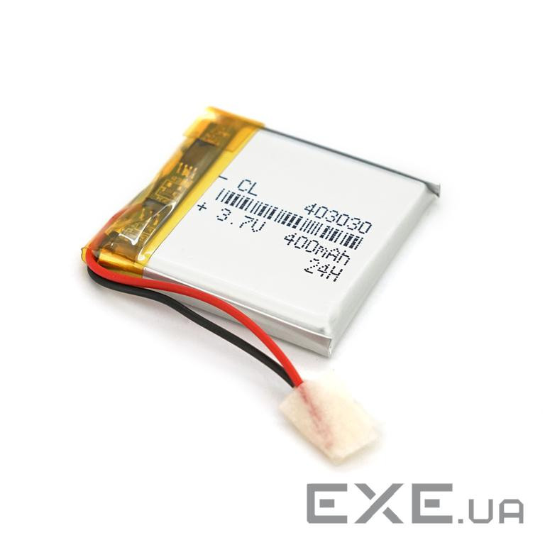 Літій-полімерний акумулятор 4*30*30mm (Li-ion 3.7В 330мА&middot,год) (403030) ) (403030)