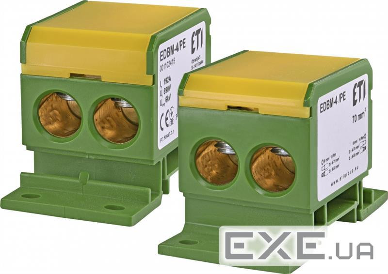 Блок розподільчий ETI EDBM-4/PE (192А, 3x4-70) (1102415)