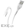 Кабель HOCO X37 Cool Power USB-A to Type-C 1м White (6931474710512)