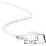 Кабель HOCO X37 Cool Power USB-A to Type-C 1м White (6931474710512)