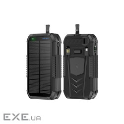 Батарея універсальна AURA NRG-40SE ARM SOLAR 40000mAh Wireless Dynamo charging Black (PBANRG40SEB)