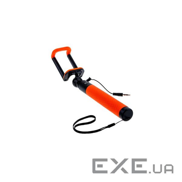 Монопод для селфі Grand-X Deluxe Click 3,5 U-крепление 180-780мм Orange (MPGDJ3CUO)