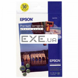 Photo paper Epson 10x 15 Premium Semigloss Photo (C13S041765)