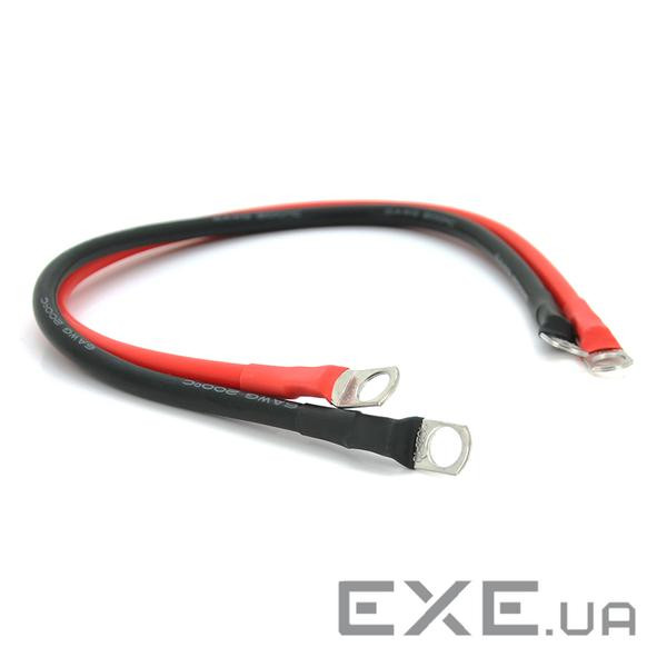 Перемичка (з&apos,єднувач) 6AWG для акумуляторів, 50см, ціна за комплект (KY-6AWG) (KY-6AWG)