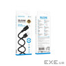 Дата кабель USB 2.0 AM to Micro 5P 2.0m Lenny silicone BX113 black BOROFONE (6941991115493)