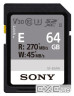 Карта пам'яті Sony 64GB SDXC class 10 UHS-II U3 V30 (SFE64A.ET4)