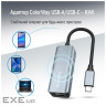 Адаптер USB-C + USB A to RJ45 Ethernet 1000Mbps ColorWay (CW-AD-CRG)