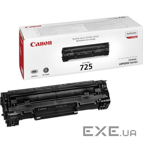 Картридж Canon 725 Black для LBP6000 (3484B002/34840002)