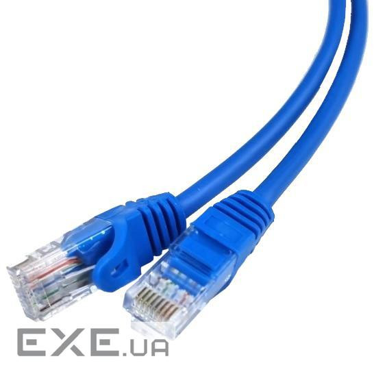 Патч-корд синій 1м EServer UTP CAT5e (UTP CAT5e 1м blue)