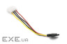 Кабель живлення MOLEX-SATA (CC-SATA-PS) 0.15m PowerPlant (CA910953)