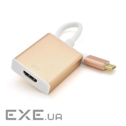 Адаптер VOLTRONIC USB-C - HDMI Beige (YT-C-TYPE-C(M)/HDMI(F))