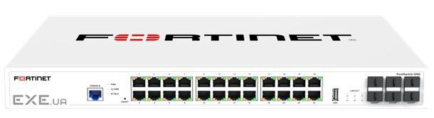 FortiSwitch-124G Layer 2 FortiGate switch controller compatible switch with 24x 2.5G/1G/10 (FS-124G)