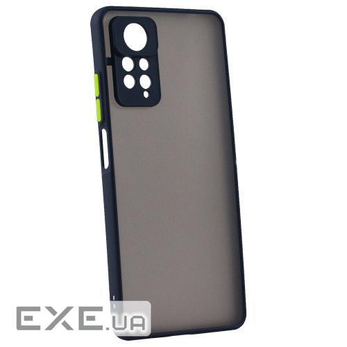 Накладка силіконова для смартфона Xiaomi Redmi Note 12 Pro 4G, Gingle Matte Case (strong) Dark Blue Xiaomi Redmi Note 12