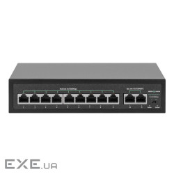 Комутатор мережевий POE GV-016-D-09+2P