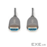 Кабель DIGITUS HDMI UHD 8K, AOC hybrid-fiber, type A M/M, 15м, чорний (AK-330126-150-S)