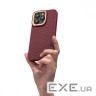 Чохол Kajsa Snake Pattern with Magnetic Ring iPhone 16 Pro brown (59668 brown)