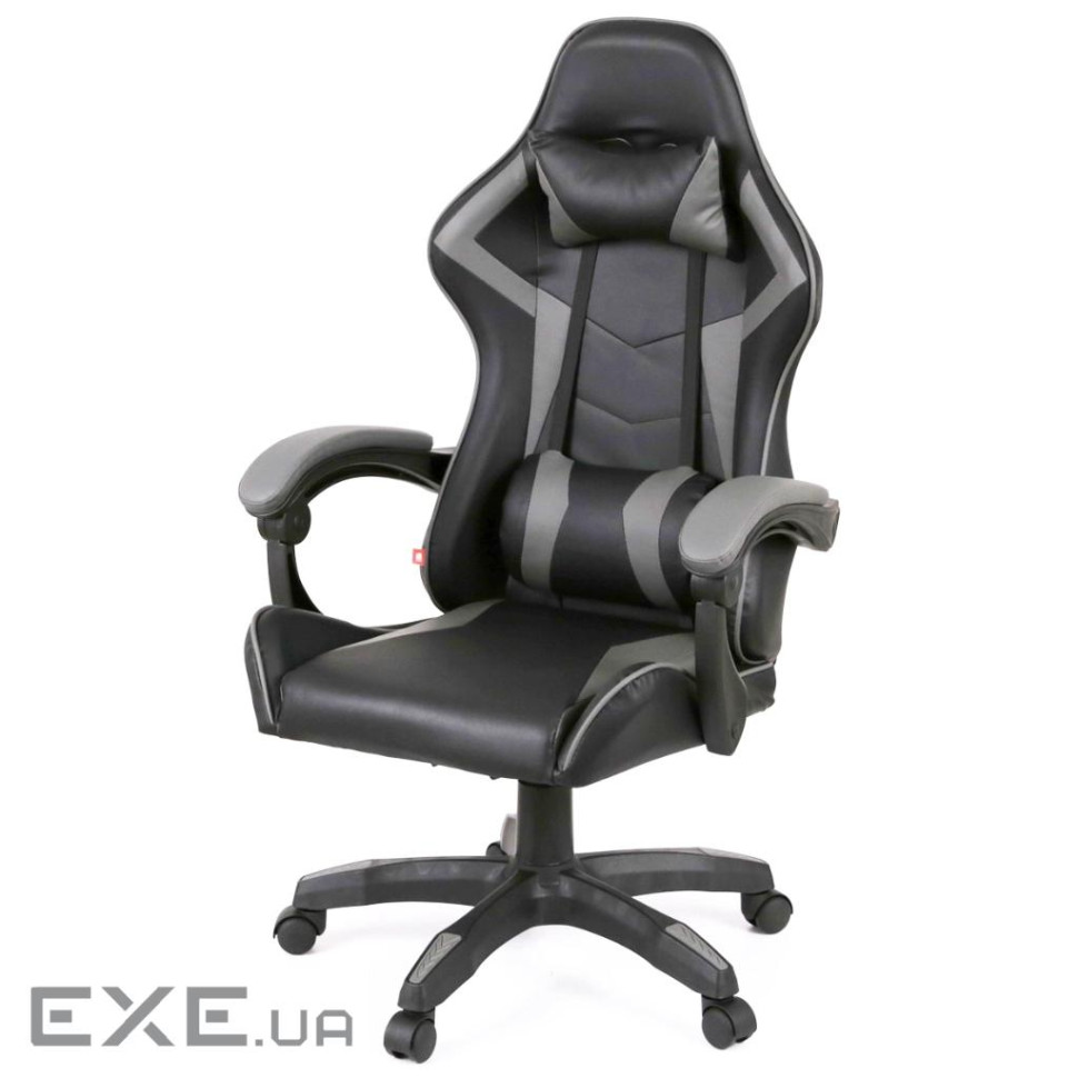 Крісло ігрове Аклас Бешкет ANF підліткове Чорний (PU-чорний/сірий) (00160338)