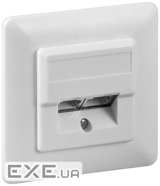 Розетка мережева RJ45 FTP5e 2x2 розетка, внутреняя , HQ, белая (75.05.0972-100)