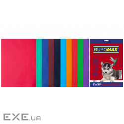 Папір Buromax А4, 80g, DARK+INTENSIVE, 10colors, 20sh (BM.2721920-99)