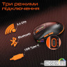 Мишка Meetion GW24 Bluetooth/Wireless/USB Yellow (MT-GW24-Y)