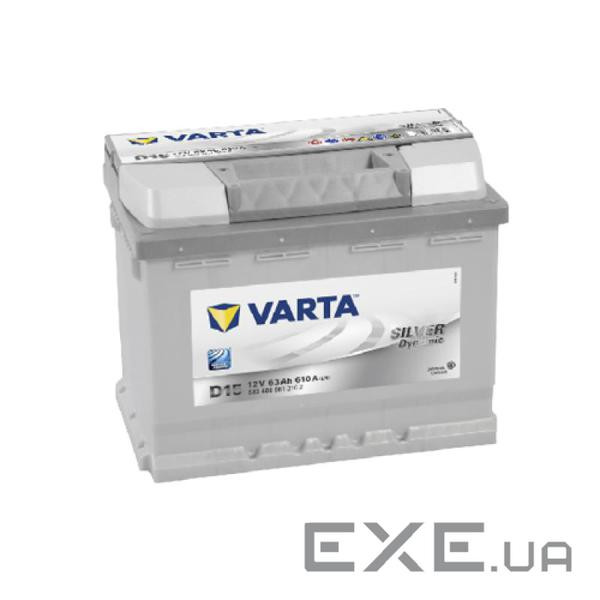 Акумулятор автомобільний Varta Silver Dynamic 63Аh (563400061)