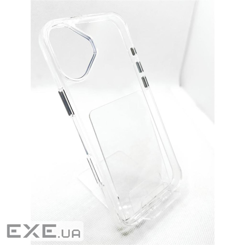 Чeхол-накладка BeCover Space Case для Apple iPhone 16 Plus Transparancy (712107)