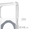 Чохол до мобільного телефона UAG Plasma XTE MagSafe iPhone 17 Pro Clear/Titanium (114527114G36)