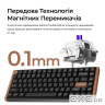Клавіатура бездротова Keychron K2 HE Magnetic Switch Black RGB (K2H-F1-UA)