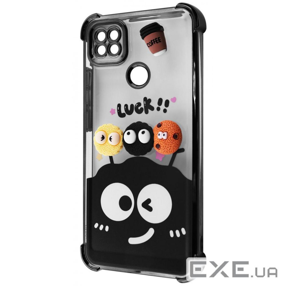 Чехол WAVE Winkie Xiaomi Redmi 9C/10A black/splash (64443 black/splash)