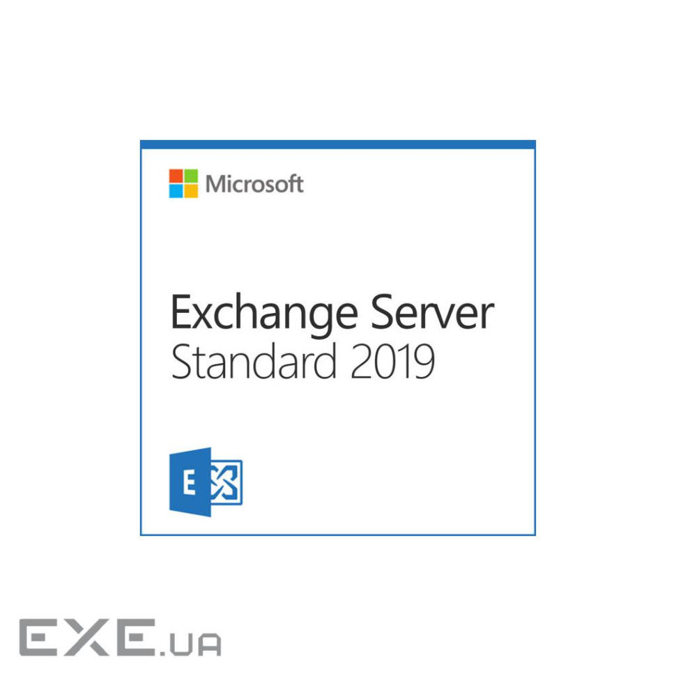 ПО для сервера Microsoft Exchange Server Standard 2019 Device CAL Charity, Pe (DG7GMGF0F4MB_0005CHR)