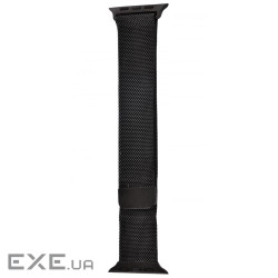 Ремінець Apple Watch Milanese Loop 42/44/45/49 mm black (7771 black)