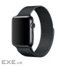 Ремінець Apple Watch Milanese Loop 42/44/45/49 mm black (7771 black)