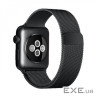 Ремінець Apple Watch Milanese Loop 42/44/45/49 mm black (7771 black)