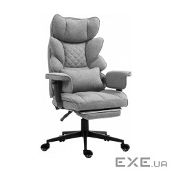 Офісне крісло GT Racer B-2511 Gray (B-2511 Fabric Gray)