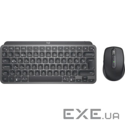 Комплект бездротової LOGITECH MX Keys Mini Combo for Business Graphite (920-011061)