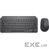 Комплект бездротової LOGITECH MX Keys Mini Combo for Business Graphite (920-011061)
