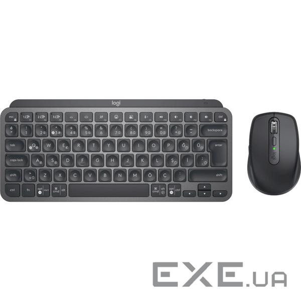 Комплект бездротової LOGITECH MX Keys Mini Combo for Business Graphite (920-011061)