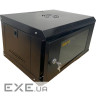 Шафа настінна GEAR 6U 19" 530x400x300 мм, + полка 19", black (GWMSN-6U)