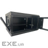 Шафа настінна GEAR 6U 19" 530x400x300 мм, + полка 19", black (GWMSN-6U)