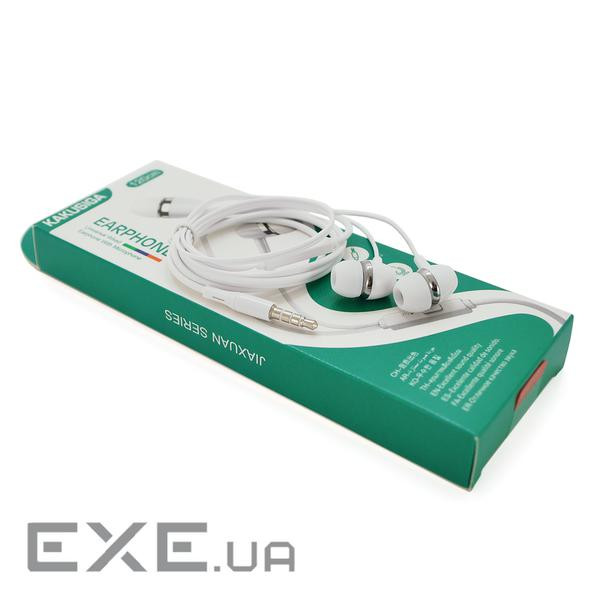 Навушники провідні iKAKU KSC-659 JIAXUAN з мікрофоном, White, Bох (KSC-659-Wh) (KSC-659-Wh)