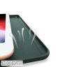 Чeхол-книжка BeCover Tri Fold Soft TPU Silicone для Apple iPad Pro 13" M4 2024 Dark Green (711752)