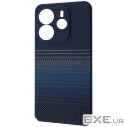 Чехол WAVE Gleam Case Xiaomi Redmi Note 14 4G (European) blue stripes (64575 blue stripes)