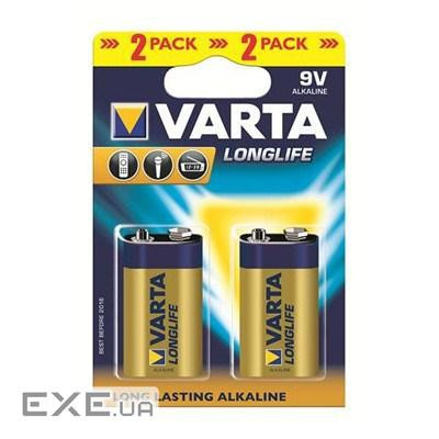 Батарейка Varta Longlife 9V 6LR61 *2 (04122101412)