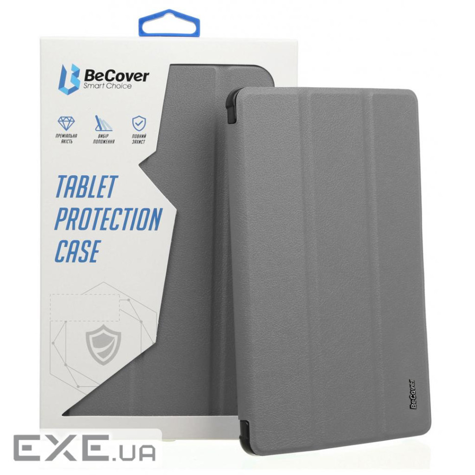 Чохол до планшета BeCover Soft Edge Pencil Apple iPad 10.2 2019/2020/2021 Gray (706813)