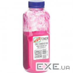 Тонер OKI C5100/5200/5300/5400 160г Glossy Magenta AHK (1501700)