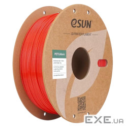 Пластик для 3D-принтера eSUN PETG BASIC 1,75mm 1kg RED (PETG-BASIC175R1P1)
