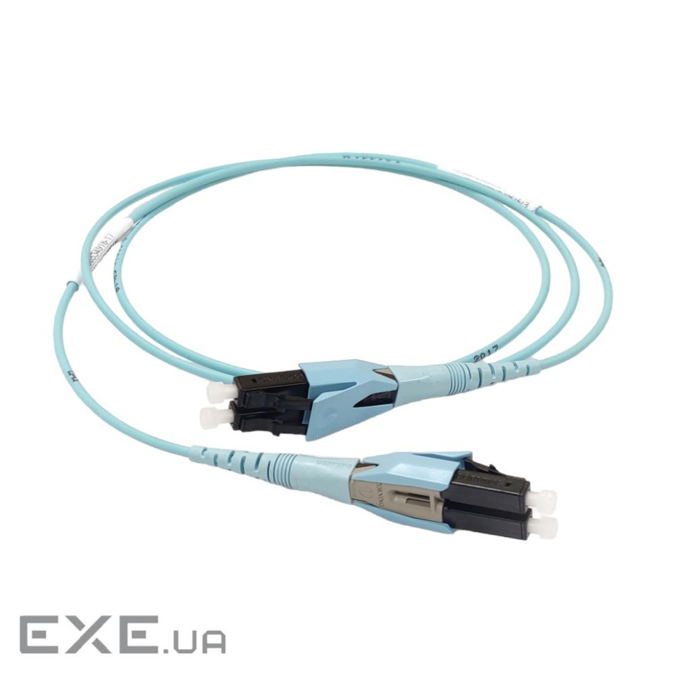 ВО патч-корд, LC/UPC-LC/UPC, Uniboot, 2.0мм, (OM3 CC), Duplex, LSZH, 2м , Corning (E797902TNZ20002M)