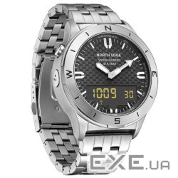 Цифровий Годинник NORTH EDGE Snow Leopard silver (38268 silver)