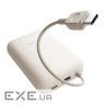Зовн_АКБ Xiaomi 10000mAh (Integrated Cable)(BHR9072GL)д/кора