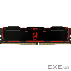 Модуль памяти DDR4 16GB/3200 Goodram Iridium X Black (IR-X3200D464L16SA/16G)